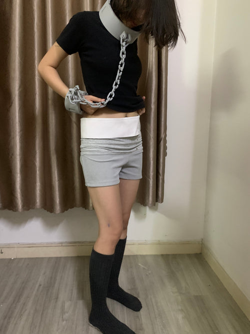 Grey Short Pant and Prop Shackles