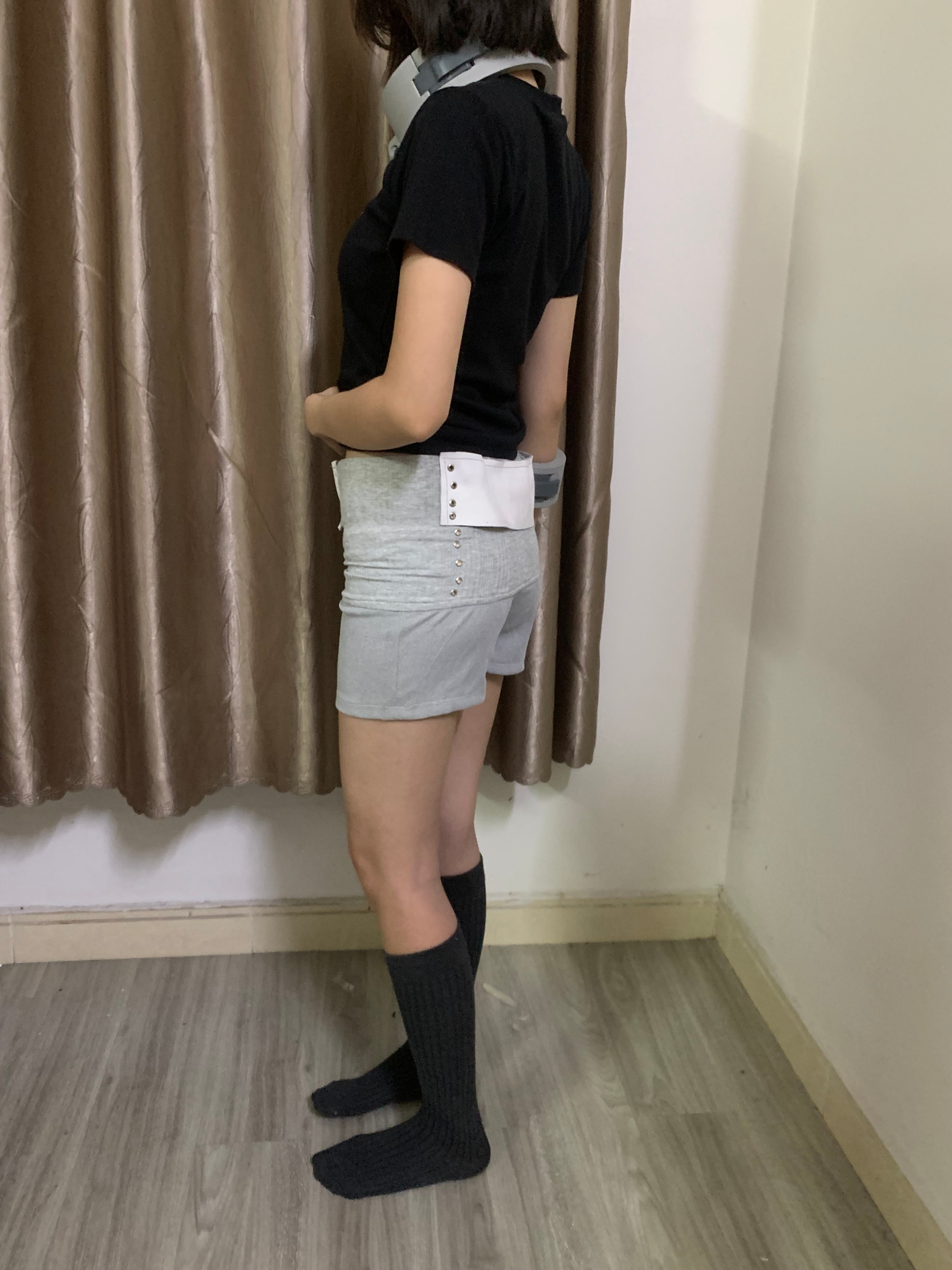 Grey Short Pant and Prop Shackles